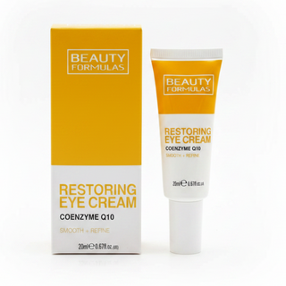 beauty formulas q10 restoring eye cream 20ml anti aging hydrating under eye care cream