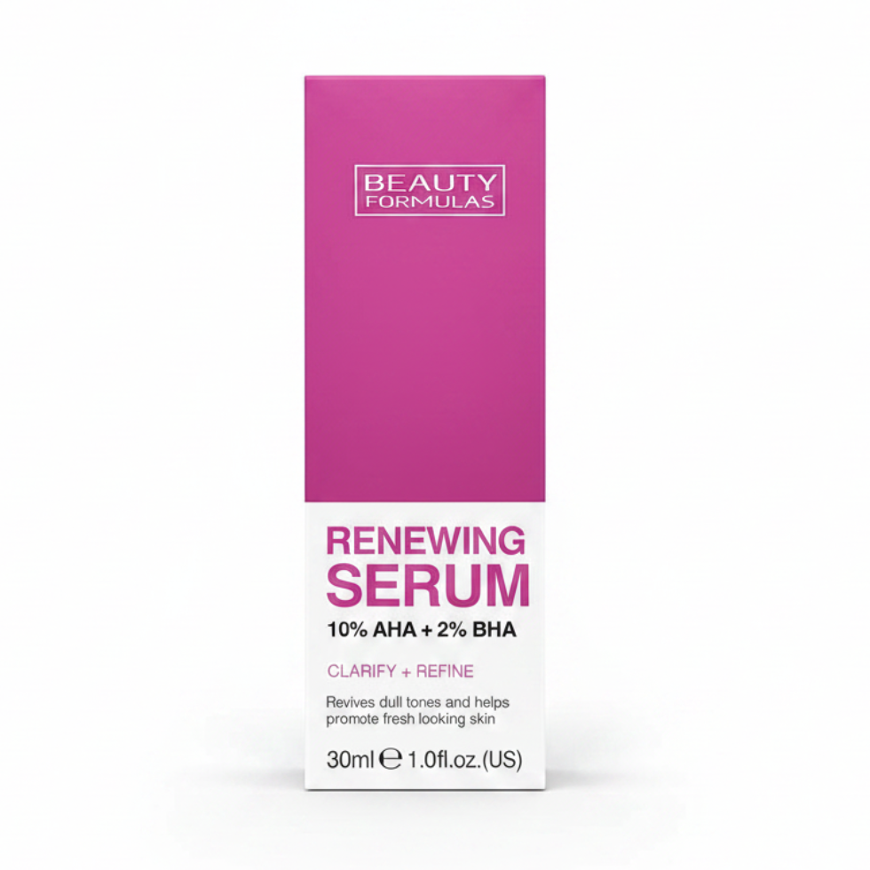 beauty formulas renewing serum 30ml hydrating skin renewal face serum glow skincare