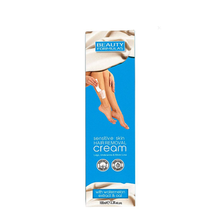 Beauty Formulas sensitive skin hair removal cream 100ml gentle smooth skin care for soft hair free skin