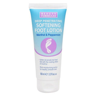Beauty Formulas softening intensive foot cream 100ml moisturising foot care for dry rough cracked heels
