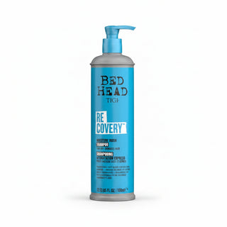 Bed Head by TIGI Recovery Shampoo for dry damaged hair hydration frizz control softness shine and repair care
