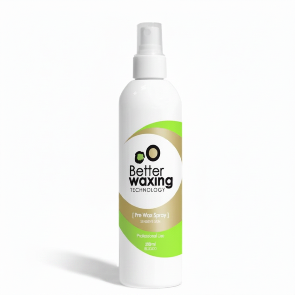 better waxing pre wax spray 250ml sensitive skin gentle skin prep hair removal preparation spray