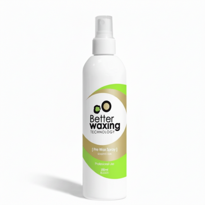 better waxing pre wax spray 250ml sensitive skin gentle skin prep hair removal preparation spray