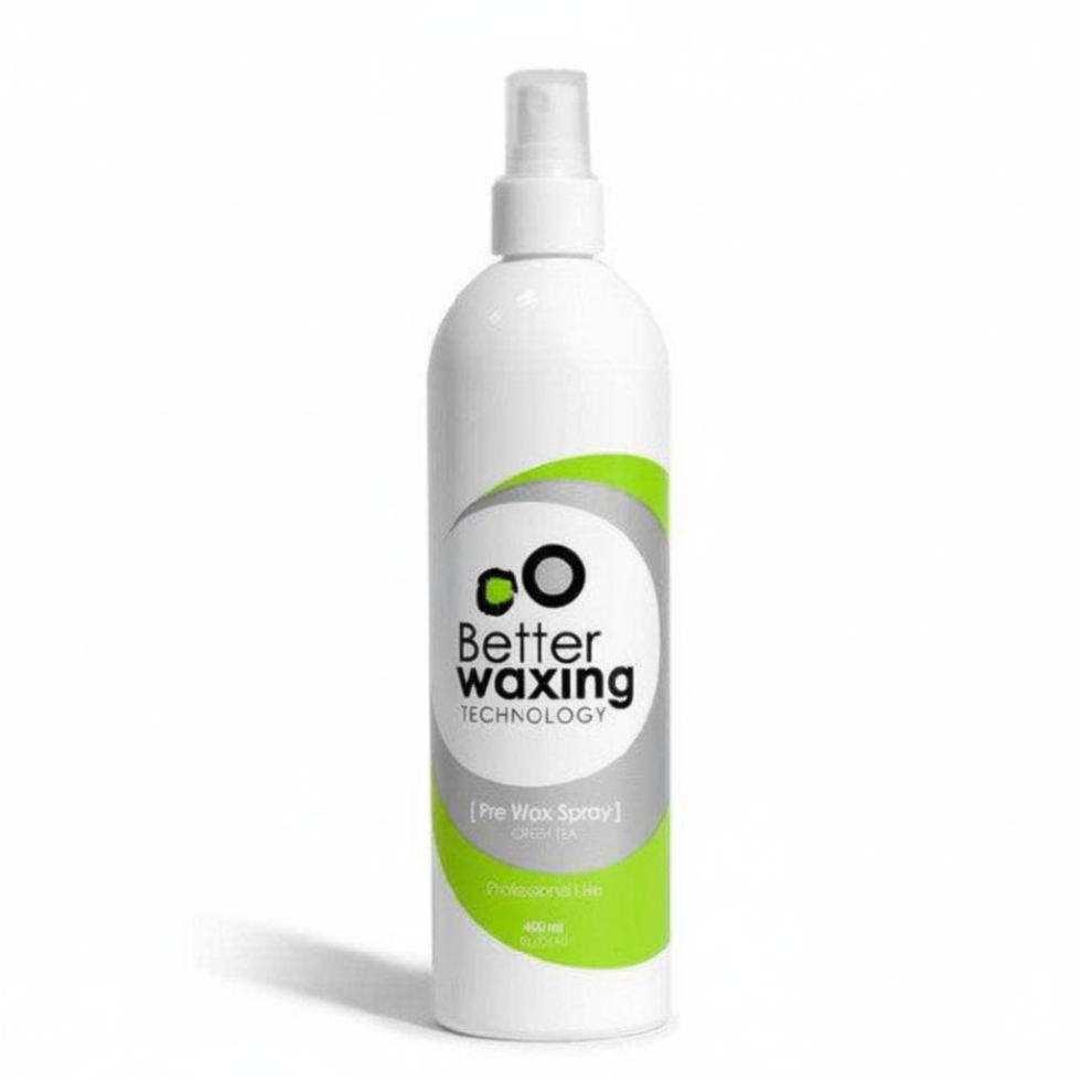 better waxing pre wax spray green tea 400ml antiseptic skin cleanser waxing preparation spray