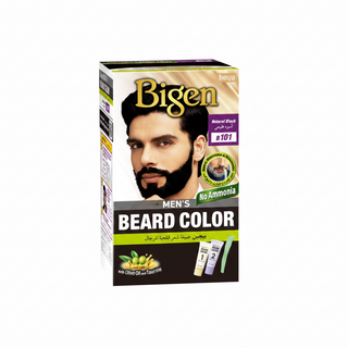 bigen men beard colour b101 natural black grey coverage beard dye for men natural looking long lasting facial hair color