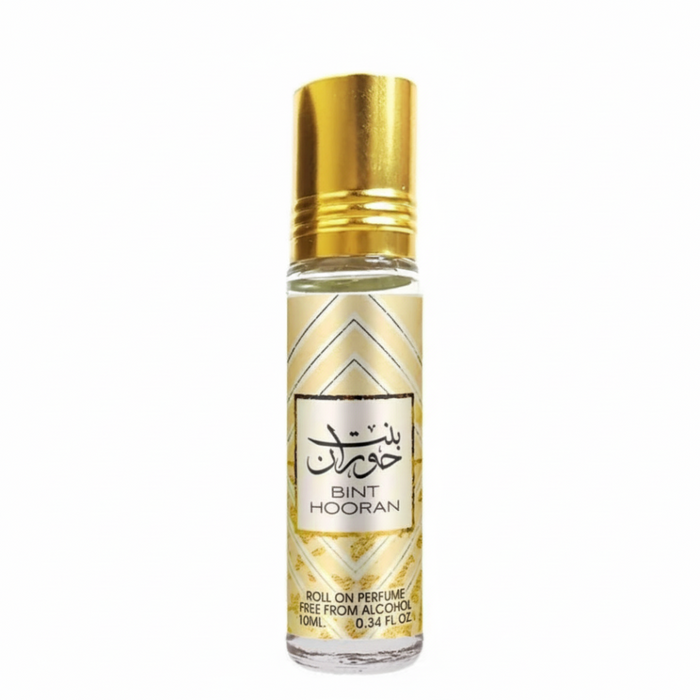 Bint Hooran Roll-On Perfume Oil 10ml elegant vanilla floral musky long-lasting fragrance
