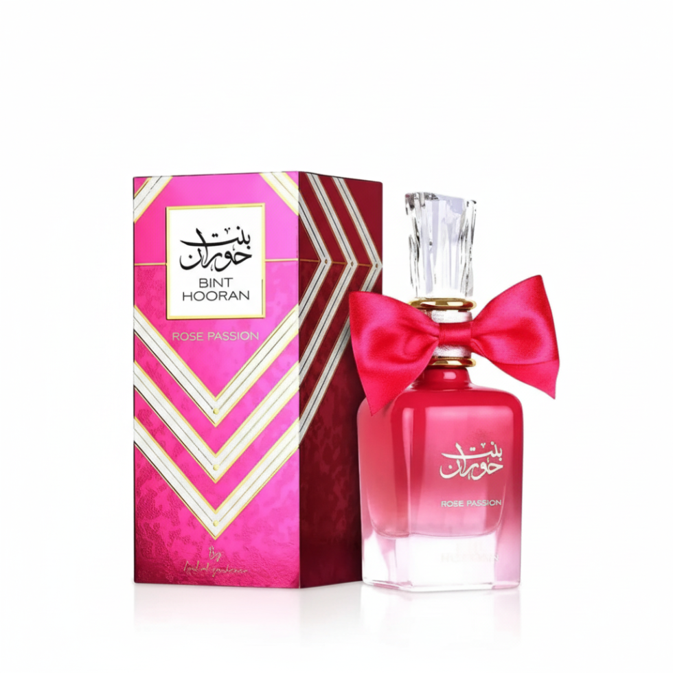 Bint Hooran Rose Passion 100ml EDP by Ard Al Zaafaran floral fruity long-lasting perfume
