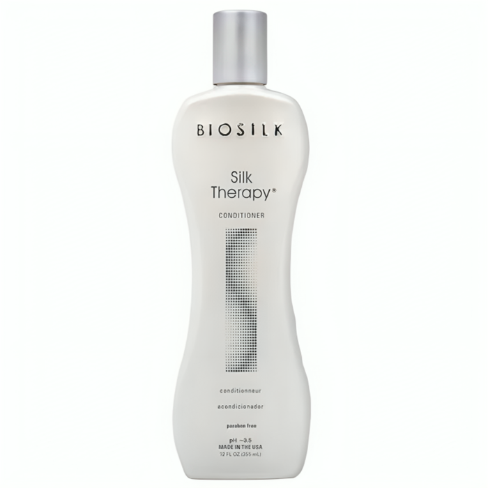 BioSilk Silk Therapy Conditioner 335ml | Shine Detangle Heat Protection Hair Care