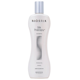 BioSilk Silk Therapy Shampoo 335ml for smooth, shiny, hydrated hair