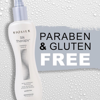 BioSilk Thermal Shield Spray 207ml for heat protection and smooth shiny hair