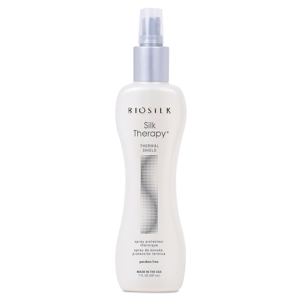 BioSilk Thermal Shield Spray 207ml for heat protection and smooth shiny hair