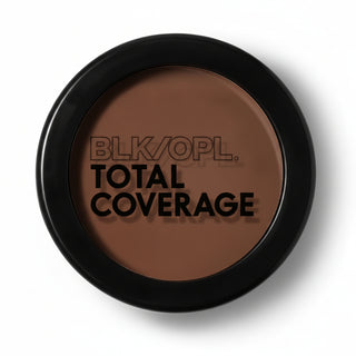 black opal total coverage concealing foundation nutmeg full coverage matte makeup for smooth even flawless skin finish