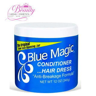 Blue Magic Conditioner Hairdress 340ml | Anti-Breakage, Moisturizing & Lustrous Hair
