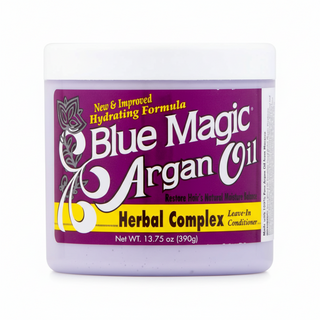 blue magic argan oil herbal complex leave in conditioner 390g moisture shine hair care treatment