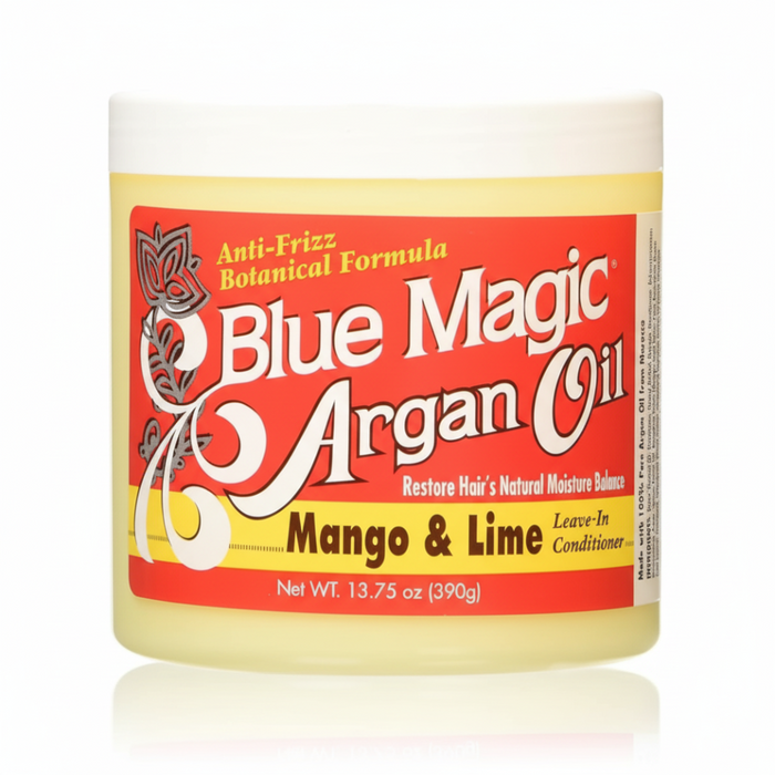 Blue Magic Argan Oil Mango & Lime Leave-In Conditioner 390g | Hydrate Revitalize Hair
