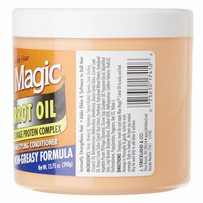Blue Magic CAROTTE OIL Revitalisant coiffant sans rinçage 390g/13.75oz