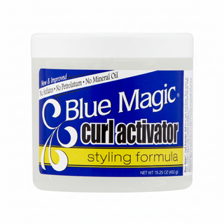 blue magic curl activator styling formula 432g moisturize define strengthen curls frizz control cream