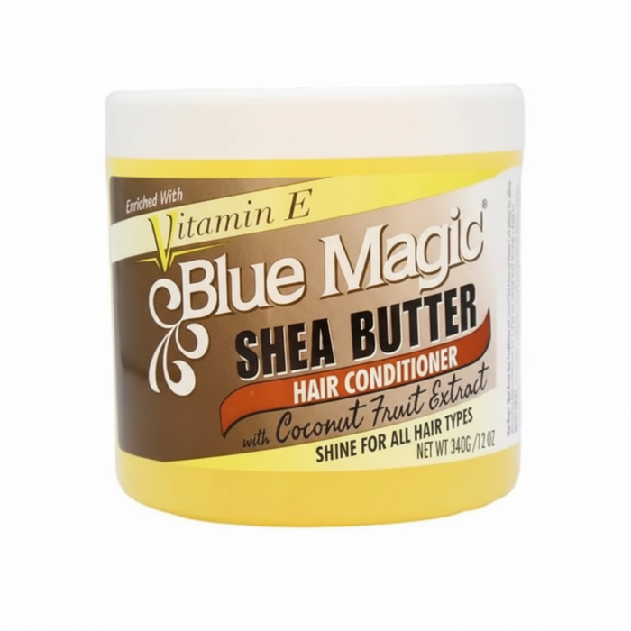 Blue Magic Après-shampooing au beurre de karité avec vitamine E 12 oz/340 g
