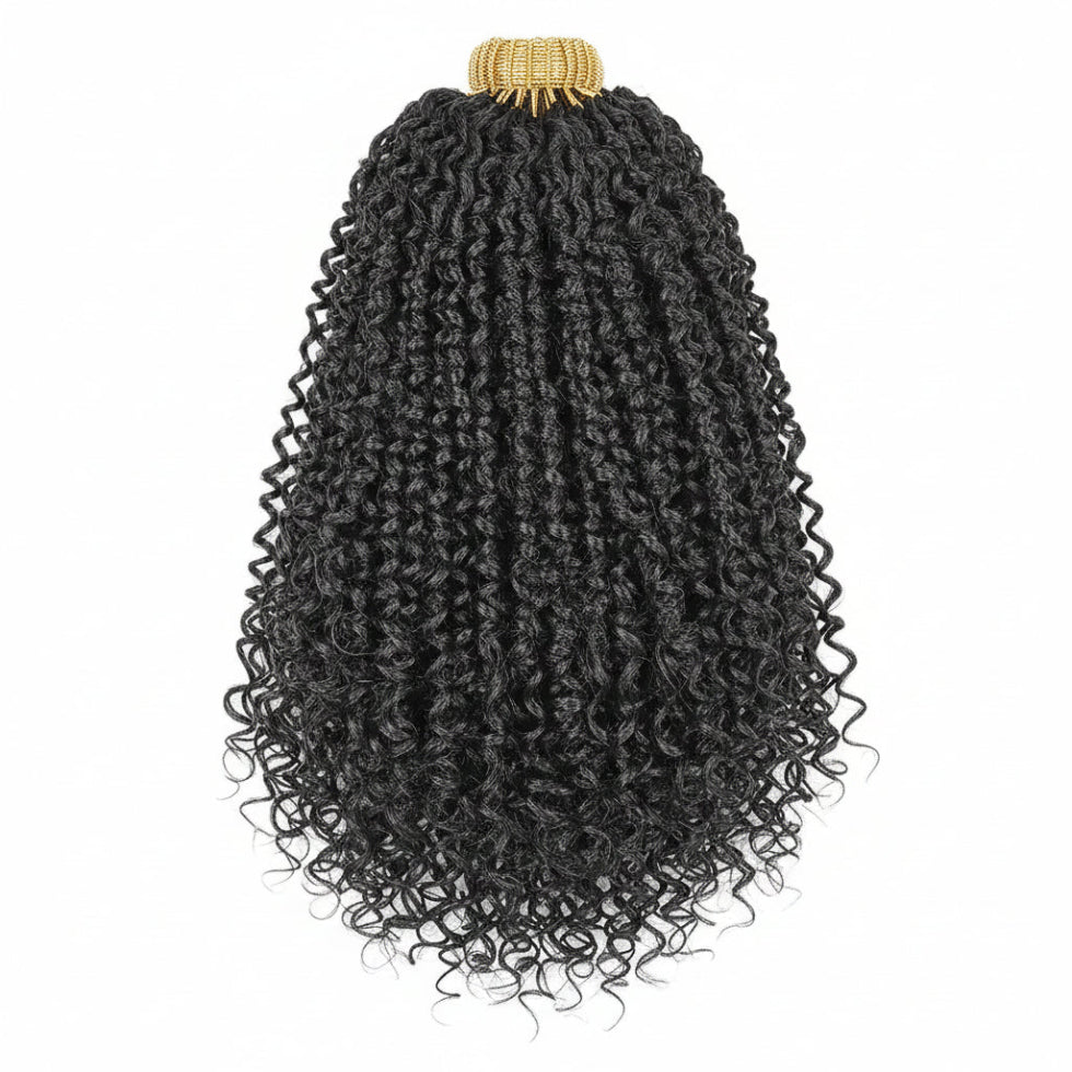 bobbi boss 2x 12 inch butterfly locs 1 distressed crochet protective hair natural black style
