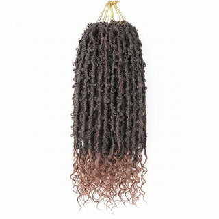 bobbi boss 2x 12 inch butterfly locs t1b 30 33 distressed crochet hair extensions ombre style