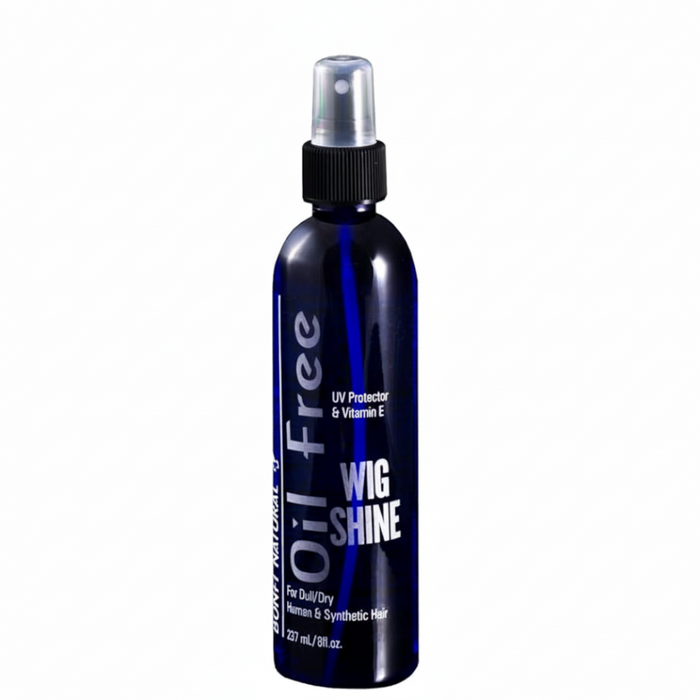 Bonfi Natural Oil Free Wig Shine Spray 237ml | Lightweight Shine Spray