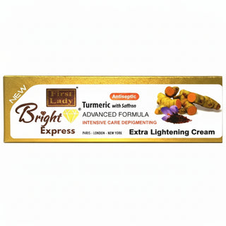 Bright Express turmeric and saffron skin brightening cream 50g for radiant glowing skin care
