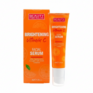 Brightening vitamin C facial serum for glow and even skin tone care