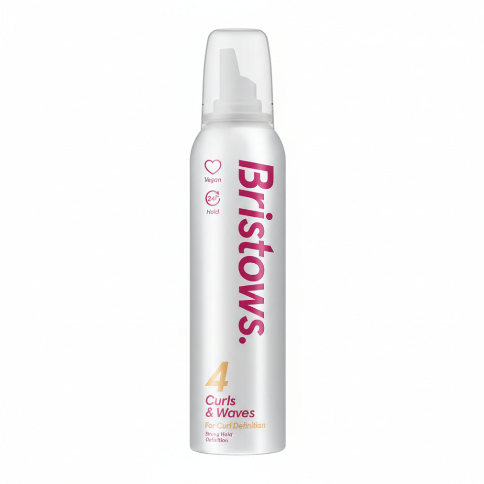 bristows 4 curls waves mousse define enhance natural curls styling foam 200ml
