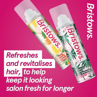 Bristows classic original dry shampoo 200ml citrus fresh oil absorbing hair refresh spray