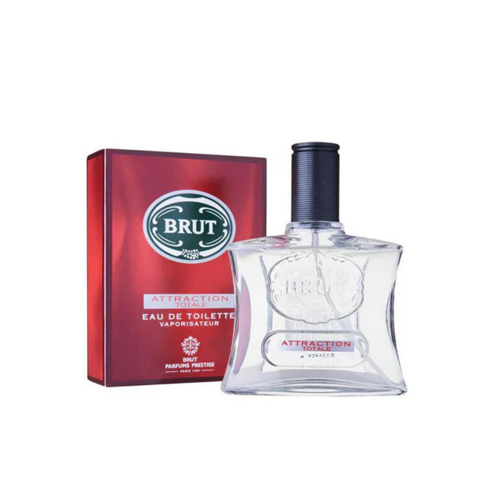 Brut after shave attraction totale 100ml prestige fragrance soothing post shave lotion for men