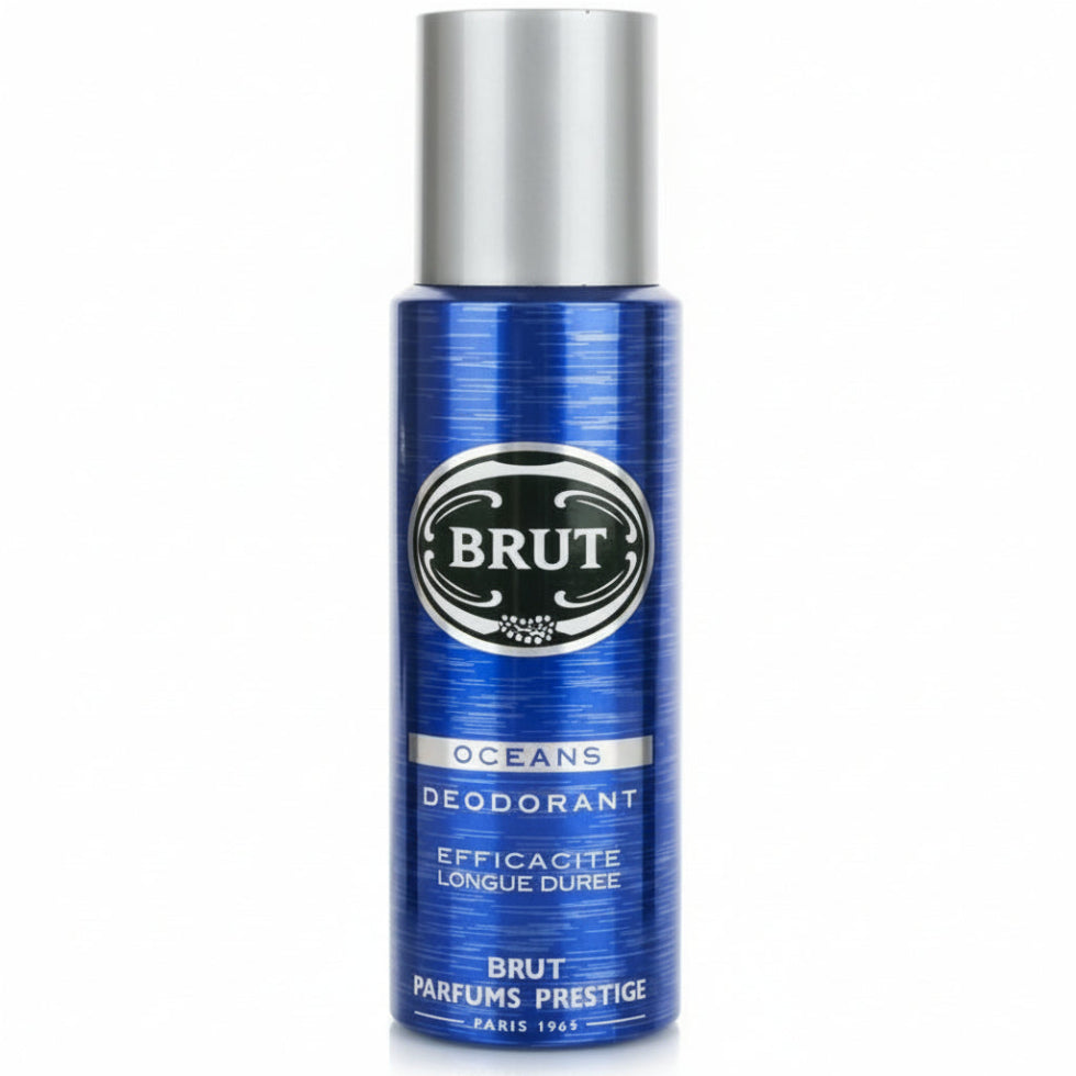 Brut Oceans deodorant 200ml long lasting ocean fresh fragrance body spray for men