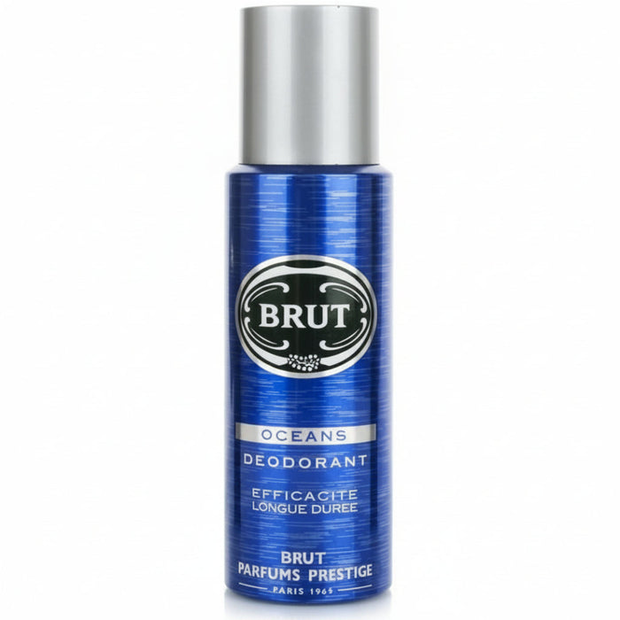 Brut Oceans Deodorant 200ml | Long Lasting Fresh Ocean Fragrance Spray
