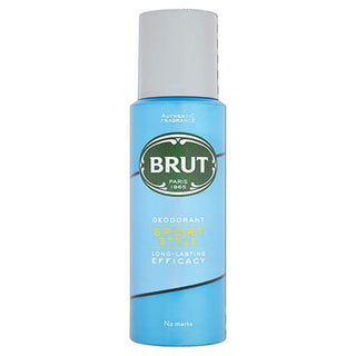 Brut Paris 1965 sports style deodorant 200ml long lasting masculine fragrance body spray for men freshness
