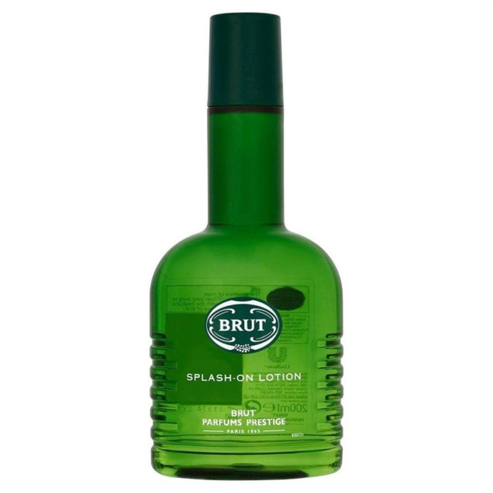 Brut splash-on lotion 200ml prestige after shave fragrance for men refreshing grooming care