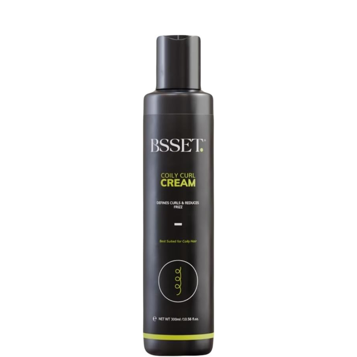 BSSET Coily Curl Cream 300ml | Define Type 4 Coils & Reduce Frizz