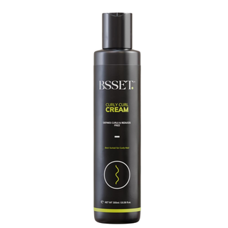 bset curly curl cream 300ml defines type 3 curls frizz control soft bouncy natural curls moisturizing styling cream hair care product
