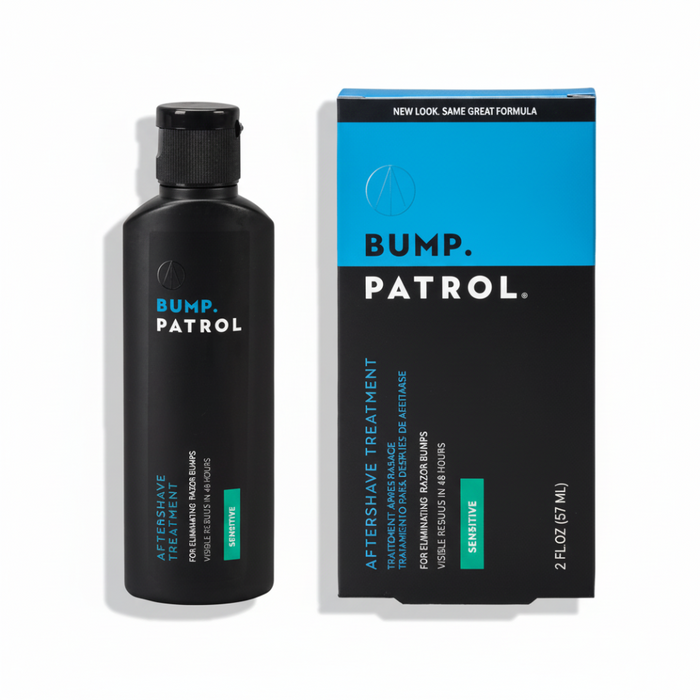bump patrol sensitive aftershave treatment 2oz no burn formula for razor bumps ingrown hair soothing skin care after shaving