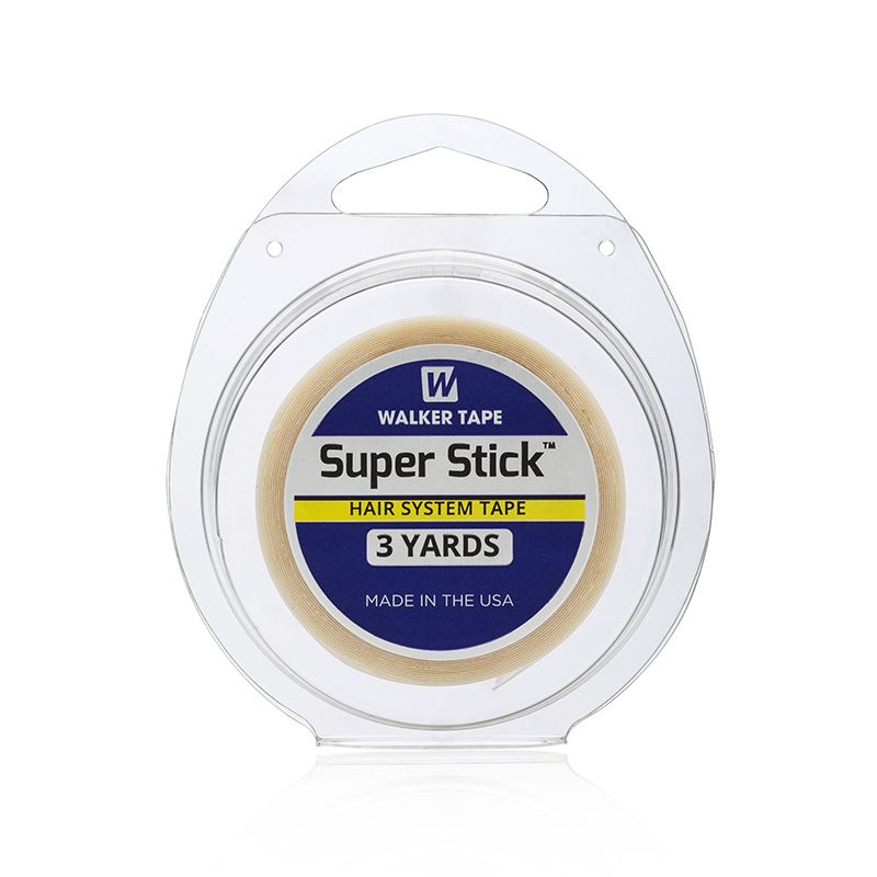 Walker Tape Super Stick hair system tape 3 yards UK extended wear 1-2 weeks strong waterproof wig tape for lace systems