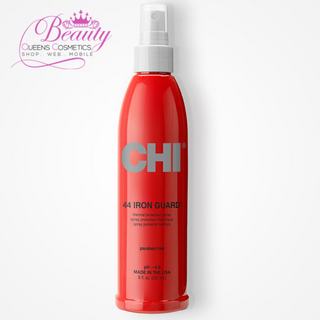 CHI 44 Iron Guard Thermal Protection Spray 8 oz – Professional Heat Protectant for All Hair Types