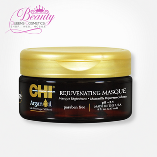CHI Argan Oil Rejuvenating Masque 237ml – Deep Moisture & Frizz Control