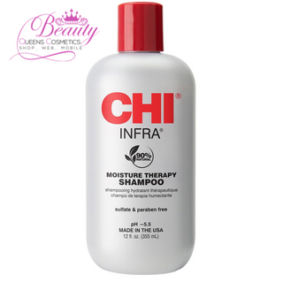 CHI Infra Moisture Therapy Shampoo 12oz – Hydrating & Strengthening Hair Care