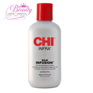 CHI Infra Silk Infusion Leave-In Treatment 6 oz – Strengthen, Moisturize & Protect All Hair Types
