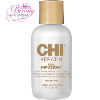 CHI Keratin Silk Infusion 2oz – Hydrating & Smoothing Leave-In Hair Treatment