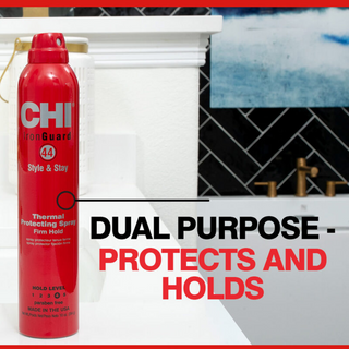 CHI 44 Iron Guard Thermal Protection Spray 10oz for heat protection and firm hold styling
