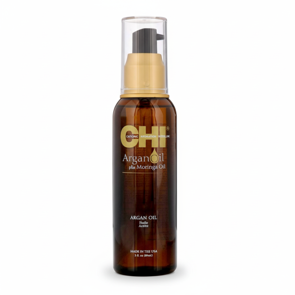 CHI Argan Oil Plus Moringa Oil 89ml smooth shine heat protection hair treatment