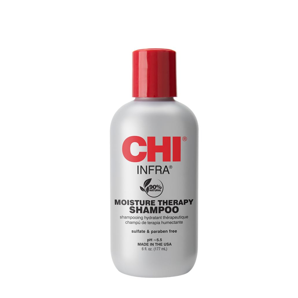 CHI Infra Shampoo 6oz sulfate free cleanser for heat damaged hair repair and softness