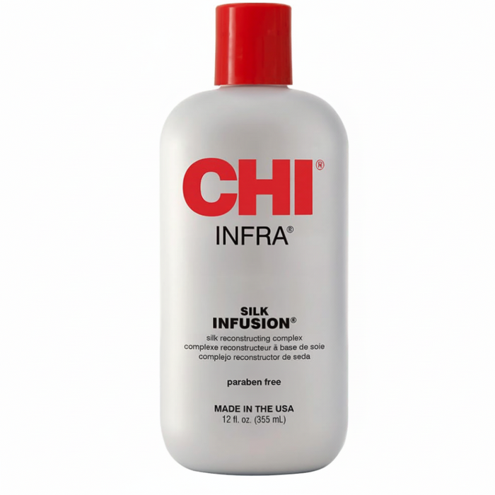 CHI Infra Silk Infusion Leave-In Treatment 12oz for smooth shiny and protected hair