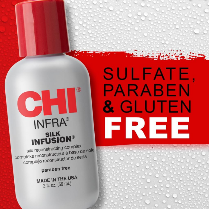 CHI Infra Silk Infusion Leave-In Treatment 2oz for smooth shiny and protected hair