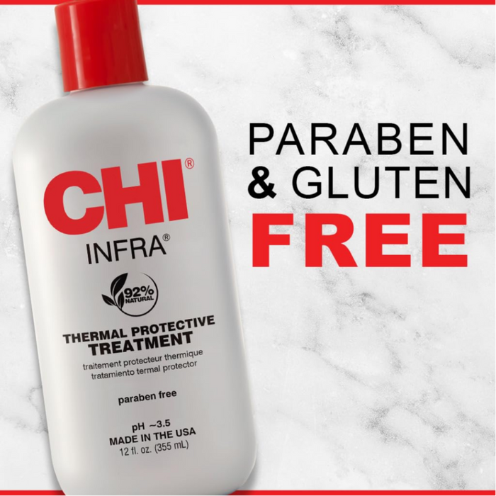 CHI Infra Thermal Protective Treatment 12oz | Heat Color Protection Hair Serum