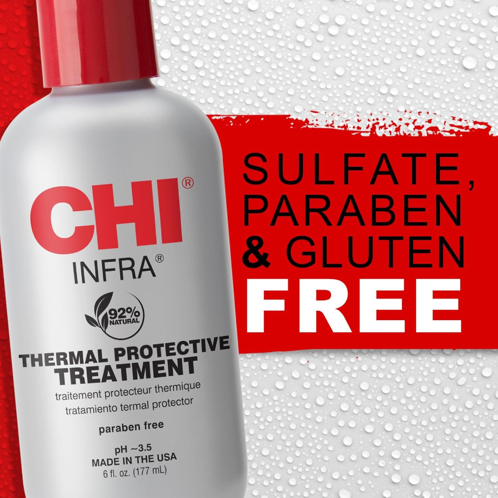 CHI Infra Thermal Protective Treatment 6oz for heat protection shine and softness